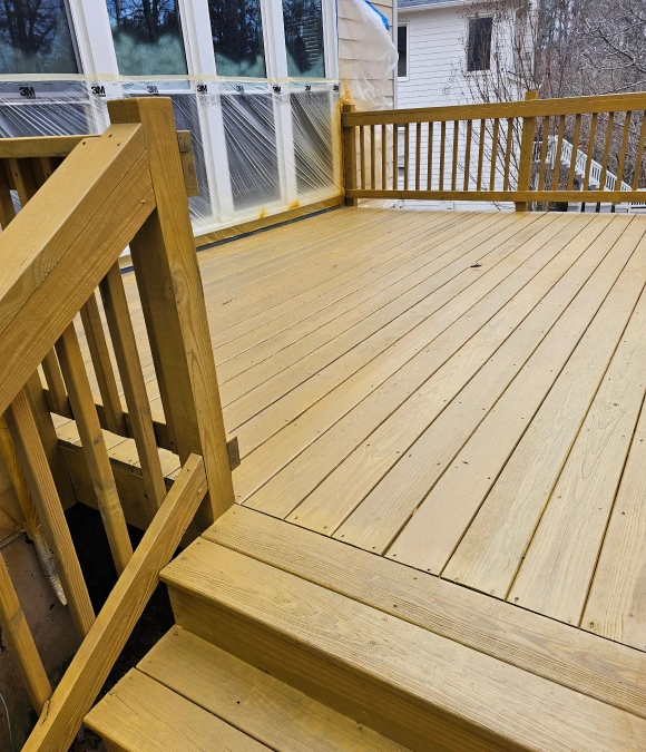 service deck painting